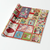 kerst-inpakpapier cadeaupapier (Uitgerold)