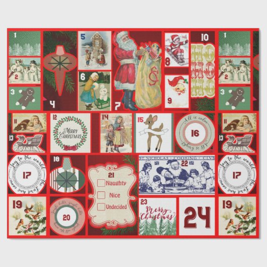 kerst-inpakpapier cadeaupapier (Vlak)