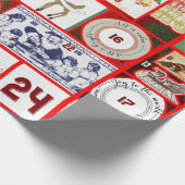 kerst-inpakpapier cadeaupapier (Hoek)