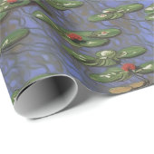 Kerst inpakpapier Claude Monet geïnspireerd (Rol Hoek)