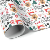 Kerst Inpakpapier Duitse Herdershond (Rol Hoek)