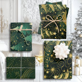 Kerst inpakpapier Flat Sheet Set 3