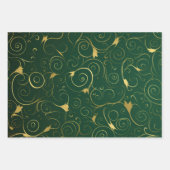 Kerst inpakpapier Flat Sheet Set 5 (Voorkant 2)