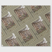 Kerst inpakpapier Jezus Geboorte (Vlak)