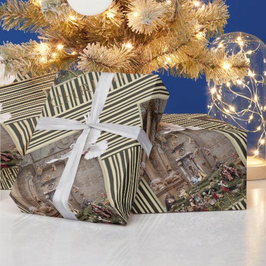 Kerst Inpakpapier Jezus Kribbe (Feestdagen)