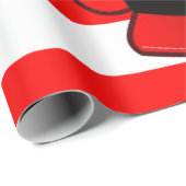 Kerst Inpakpapier Kerstman (Rol Hoek)