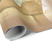 Kerst inpakpapier Mary Baby Jesus (Rol Hoek)