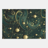 Kerst Inpakpapier Plat Vel Set 2 (Voorkant)