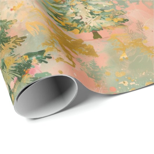 Kerst inpakpapier rol (Rol Hoek)