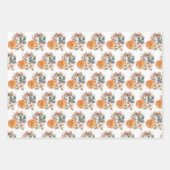 Kerst inpakpapier Set van 3 Design Vel (Voorkant 3)