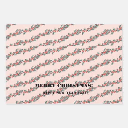 Kerst inpakpapier van 3 (Voorkant 3)