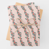 Kerst inpakpapier van 3 (In situ)