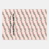 Kerst inpakpapier van 3 (Voorkant)