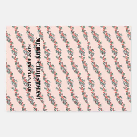 Kerst inpakpapier van 3 (Voorkant)