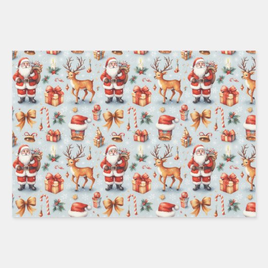 Kerst Inpakpapier Vel (Voorkant 2)
