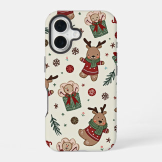 Kerst iPhone 16 hoesjes Hoesje