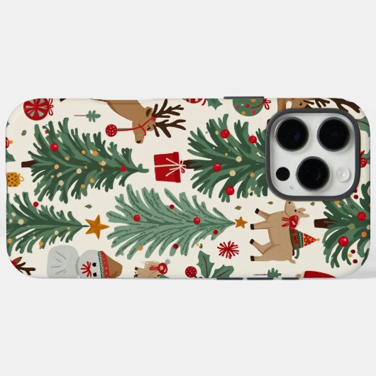 Kerst iPhone 16 Pro Max hoesje (Achterkant (horizontaal))