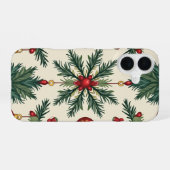 Kerst iPhone 16 Slim Fit Hoesje, Glanzend Hoesje (Achterkant horizontaal)