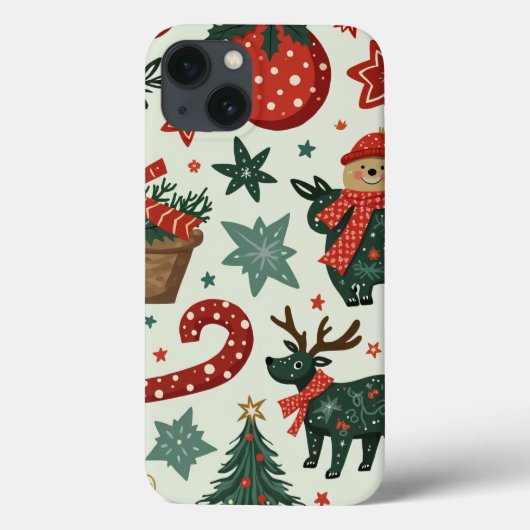 Kerst iPhone-draagtas Case-Mate iPhone Case (Achterkant)