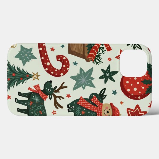 Kerst iPhone-draagtas Case-Mate iPhone Case (Achterkant (horizontaal))
