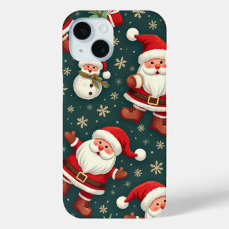 Kerst iPhone-draagtas iPhone 15 Case