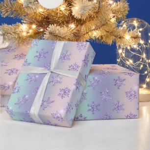 Kerst Iridescente Glamour Luxe Cadeaupapier
