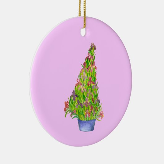 Kerst iris kunst ornament (Rechts)