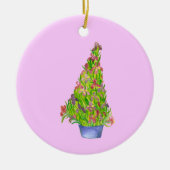 Kerst iris kunst ornament (Voorkant)