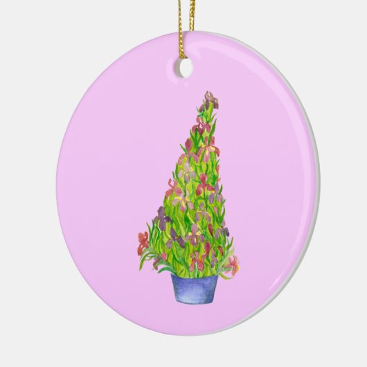 Kerst iris kunst ornament (Links)