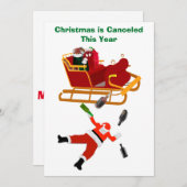 Kerst is afgelast Kaart (Voorkant / Achterkant)