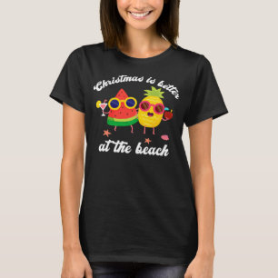 Kerst Is Beter Op Strand ?Christmas In Juli T-shirt