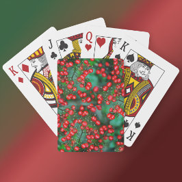 Kerst Is De Bessen!  Pokerkaarten
