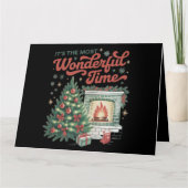 Kerst is de mooiste tijd  kaart (Voorkant)