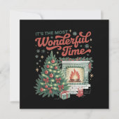 Kerst is de mooiste tijd  kaart (Voorkant)