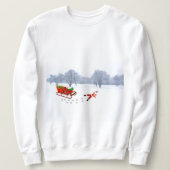 Kerst is een geannuleerd sweatshirt (Design voorkant)