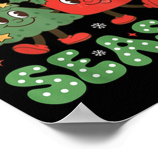 Kerst is het laatste seizoen van Christmas Tree Co Poster (Hoek)