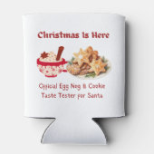 Kerst is hier, ei nog en cookie tester blikjeskoeler (Achterkant)