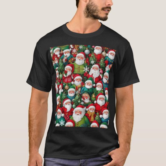 Kerst is hier - Joyful Noel 2024 T-shirt (Voorkant)