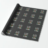 Kerst Is Hier Kerstboom Cadeau Cadeaupapier (Uitgerold)