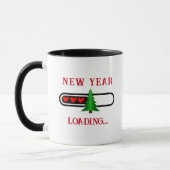 Kerst is laden Koffie Mok (Links)