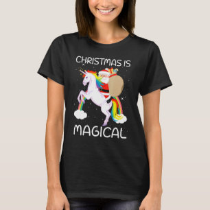 Kerst is Magische Sinterklaas Riding Unicorn 5 T-shirt