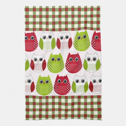 Kerst is microfiber keukenhanddoek (Verticaal)