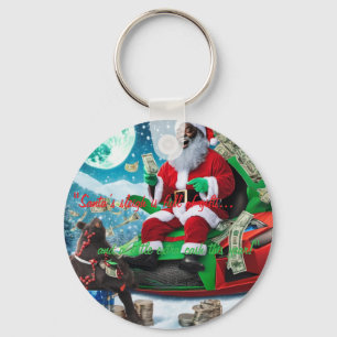 Kerst is rijker geworden!" sleutelhanger
