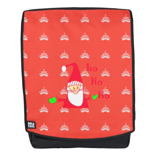 Kerst is terug Lets Celebrate HoHoHo! Rugtassen (Voorkant)