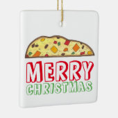 Kerst Italiaans feestdag biscotti Pastry Keramisch Ornament (Rechts)