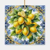 Kerst Italiaanse citroenen ornament (Achterkant)