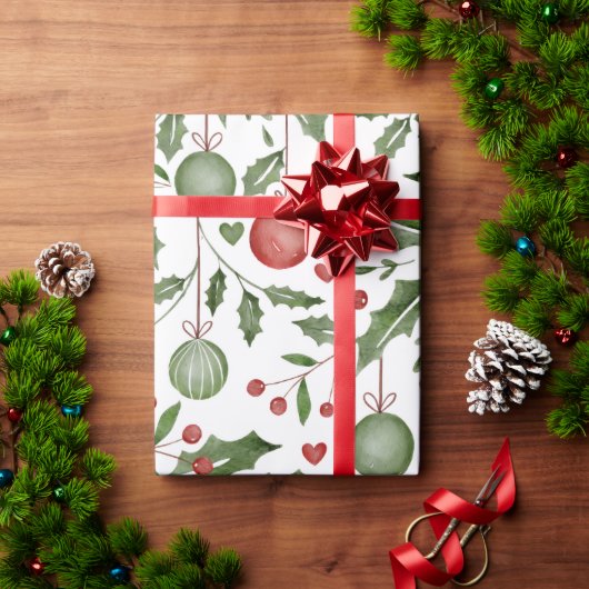 Kerst Ivy Cadeaupapier (Feestdagen Geschenken)