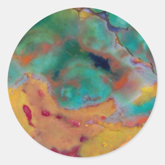Kerst Jasper Close-up Ronde Sticker (Voorkant)