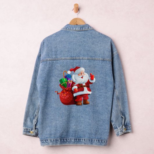 Kerst jeans shirt denim jacket (Hangar)