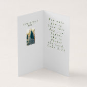 Kerst Jezus is geboren religieus wenskaart Kaart (Binnen)